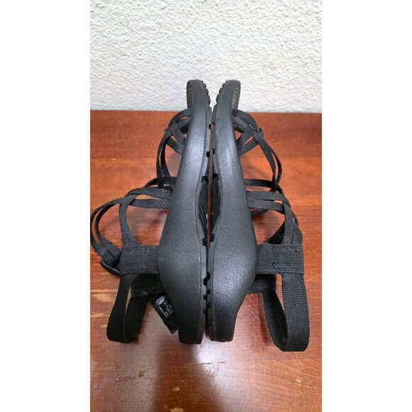 Chaco Women's ZX/2 Black Outdoor Sport Sandals Adjustable Straps Size 11 - Picture 5 of 7